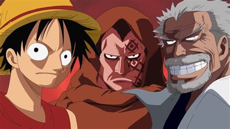 what episode does luffy meet dragon|what episode is garp introduced.